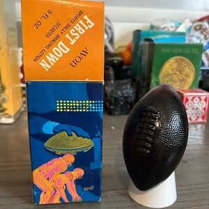 Wild Country Aftershave, Avon First Down Football Decanter w/ Box Full 5 fl oz